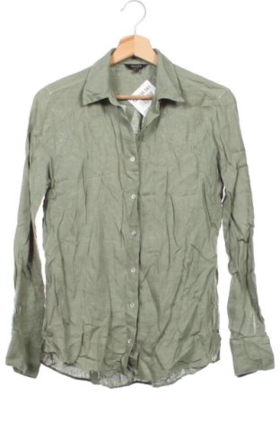 Cămașă de femei Massimo Dutti, Mărime XS, Culoare Verde, Preț 156,99 Lei, #137834591