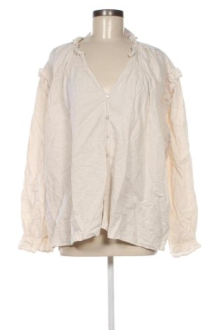 Damenbluse H&M, Größe 3XL, Farbe Ecru, Preis 12,99 €, #137869169