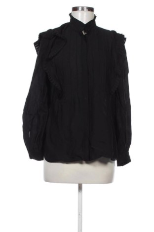 Cămașă de femei Massimo Dutti, Mărime L, Culoare Negru, Preț 395,20 Lei, #137903629