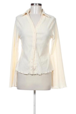 Cămașă de femei SHEIN, Mărime M, Culoare Ecru, Preț 36,74 Lei, #137904964