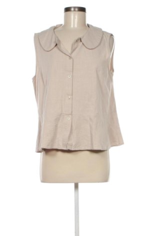 Дамска риза Unbranded, Размер XL, Цвят Бежов, Цена 14,00 €, #137911794