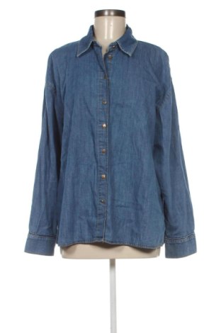 Cămașă de femei Zara, Mărime XL, Culoare Albastru, Preț 84,17 Lei, #137915644