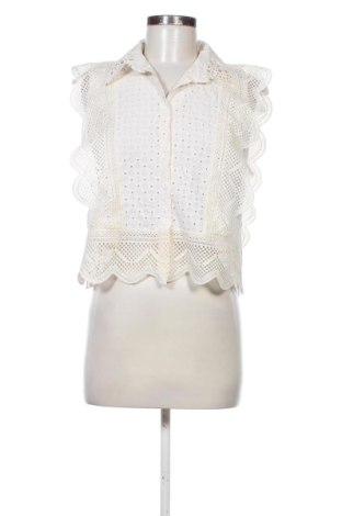 Cămașă de femei Unbranded, Mărime M, Culoare Ecru, Preț 68,24 Lei, #137924358