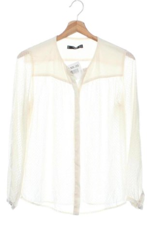 Cămașă de femei Mango, Mărime XS, Culoare Ecru, Preț 68,24 Lei, #137925723