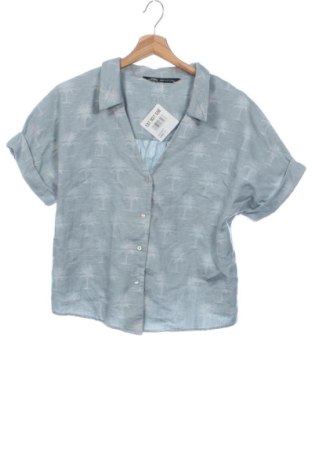 Cămașă de femei Zara, Mărime XS, Culoare Albastru, Preț 83,99 Lei, #137927556