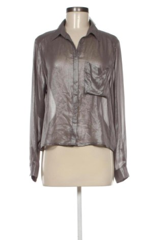 Дамска риза H&M, Размер M, Цвят Сив, Цена 7,81 €, #137931536