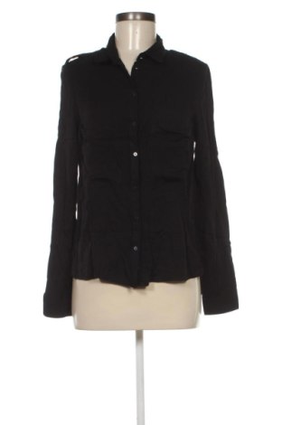 Cămașă de femei Bershka, Mărime M, Culoare Negru, Preț 47,24 Lei, #137911568