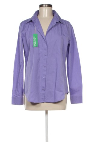 Cămașă de femei United Colors Of Benetton, Mărime M, Culoare Mov, Preț 178,47 Lei, #137917860
