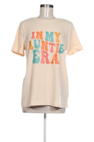 Tricou de femei SHEIN, Mărime L, Culoare Ecru, Preț 41,99 Lei, #137903841