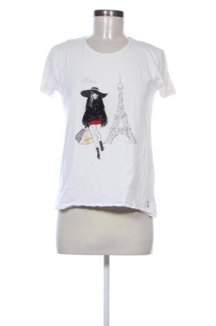Tricou de femei Patrizia Pepe, Mărime M, Culoare Alb, Preț 241,46 Lei, #137904110