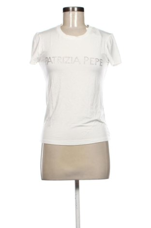 Γυναικείο t-shirt Patrizia Pepe, Μέγεθος S, Χρώμα Λευκό, Τιμή 46,00 €, #137905077