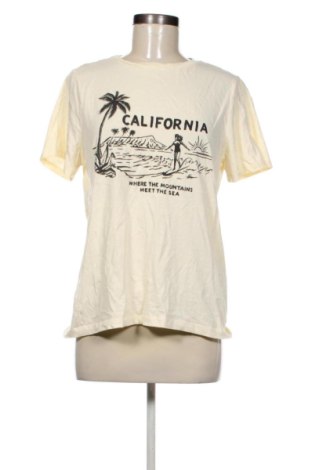 Γυναικείο t-shirt H&M, Μέγεθος M, Χρώμα Εκρού, Τιμή 13,00 €, #137909172