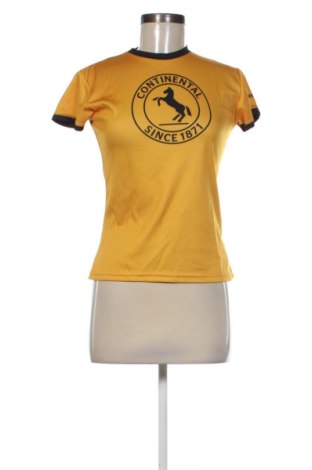 Γυναικείο t-shirt Continental, Μέγεθος S, Χρώμα Κίτρινο, Τιμή 13,72 €, #137909368