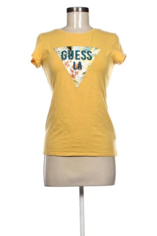 Дамска тениска Guess, Размер M, Цвят Жълт, Цена 19,00 €, #137911770