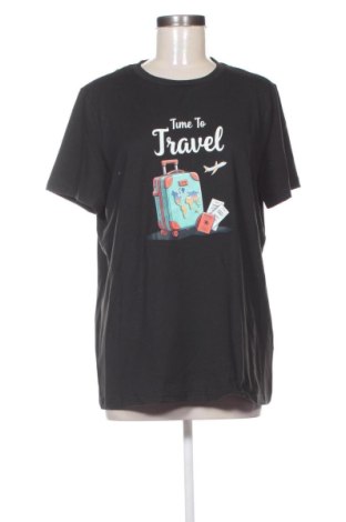 Damski T-shirt Unbranded, Rozmiar XL, Kolor Czarny, Cena 42,34 zł, #137920346