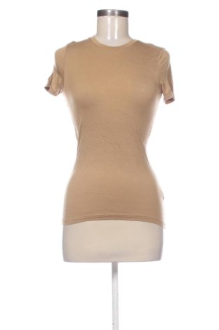 Tricou de femei Weekday, Mărime XS, Culoare Bej, Preț 52,49 Lei, #137924066