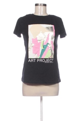 Tricou de femei Stradivarius, Mărime S, Culoare Negru, Preț 31,49 Lei, #137945891