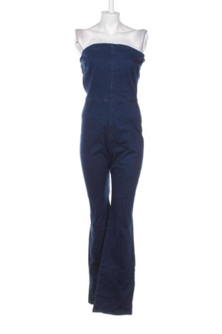 Salopetă lungă de damă Pull&Bear, Mărime M, Culoare Albastru, Preț 81,00 Lei, #137911848