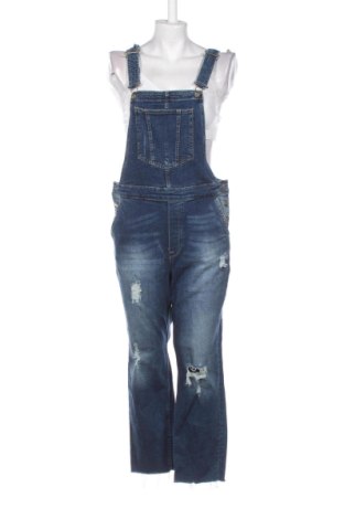Salopetă lungă de damă H&M, Mărime L, Culoare Albastru, Preț 89,23 Lei, #137925818