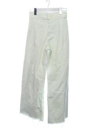 Blugi de femei Zara, Mărime XS, Culoare Verde, Preț 75,00 Lei, #137893987