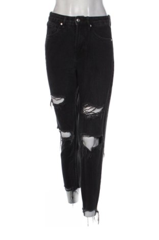Blugi de femei Bershka, Mărime S, Culoare Negru, Preț 104,98 Lei, #137902525
