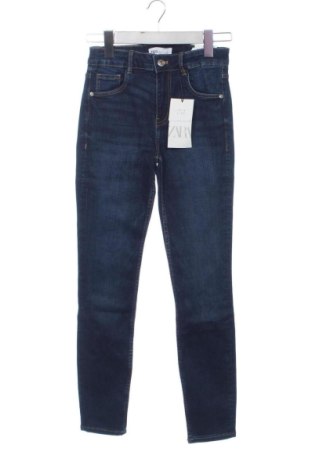 Blugi de femei Zara, Mărime XS, Culoare Albastru, Preț 194,22 Lei, #137903813