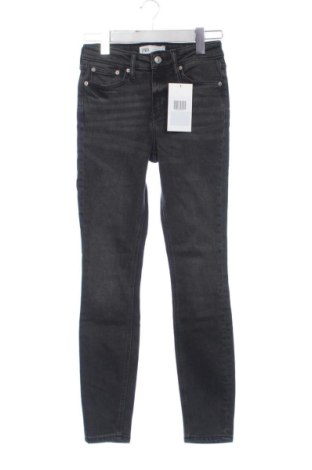 Blugi de femei Zara, Mărime XS, Culoare Negru, Preț 194,22 Lei, #137904046