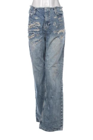 Blugi de femei Unbranded, Mărime L, Culoare Albastru, Preț 62,99 Lei, #137904214