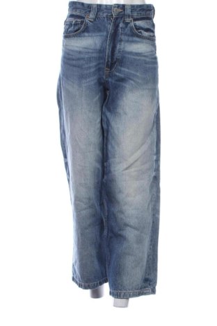 Blugi de femei Bershka, Mărime S, Culoare Albastru, Preț 78,74 Lei, #137904998