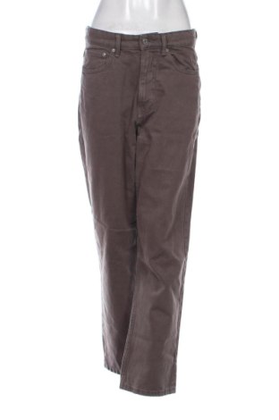 Blugi de femei Pull&Bear, Mărime L, Culoare Maro, Preț 78,74 Lei, #137905219