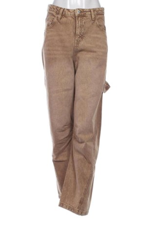 Blugi de femei Bershka, Mărime M, Culoare Maro, Preț 78,74 Lei, #137905235