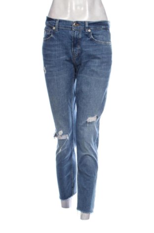 Blugi de femei Massimo Dutti, Mărime M, Culoare Albastru, Preț 191,00 Lei, #137909549
