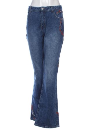 Dámske džínsy  Desigual, Veľkosť XL, Farba Modrá, Cena  37,00 €, #137915256