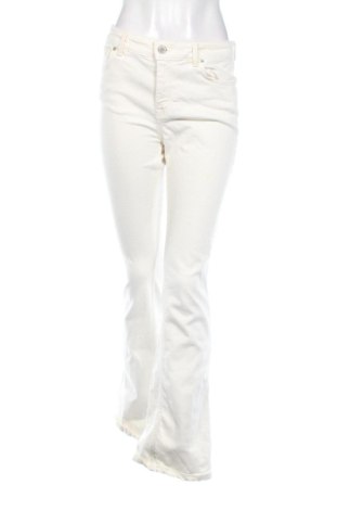 Damen Jeans Zara, Größe M, Farbe Ecru, Preis 16,00 €, #137919133