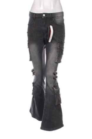 Damen Jeans Romwe, Größe M, Farbe Grau, Preis 18,00 €, #137920271
