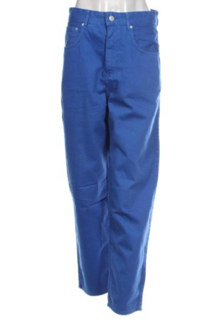 Blugi de femei Bershka, Mărime M, Culoare Albastru, Preț 78,74 Lei, #137920733