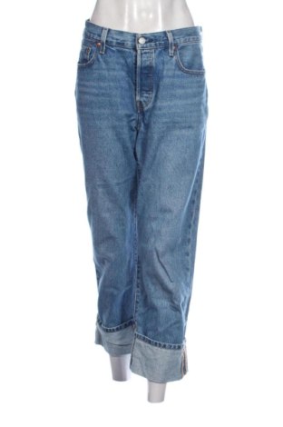 Blugi de femei Levi's, Mărime L, Culoare Albastru, Preț 236,21 Lei, #137925817