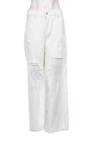 Blugi de femei DAZY, Mărime M, Culoare Alb, Preț 96,58 Lei, #137927047