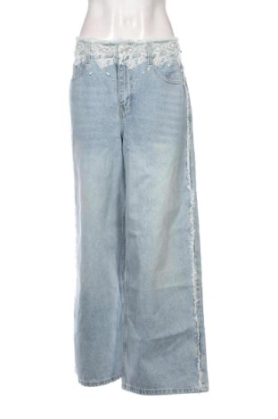 Blugi de femei Anewsta, Mărime L, Culoare Albastru, Preț 206,03 Lei, #137927188