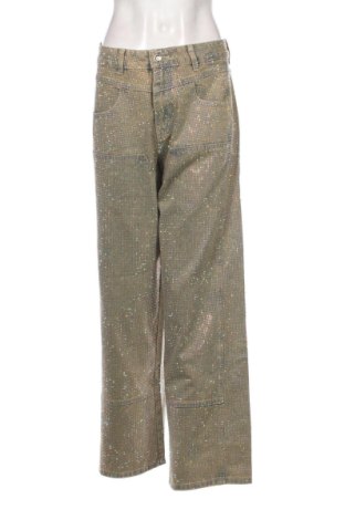 Blugi de femei SHEIN, Mărime M, Culoare Verde, Preț 145,29 Lei, #137927245