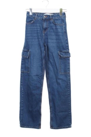 Дамски дънки Bershka, Размер XXS, Цвят Син, Цена 14,00 €, #137927489