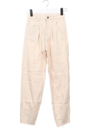 Дамски дънки H&M, Размер XXS, Цвят Екрю, Цена 13,00 €, #137927548