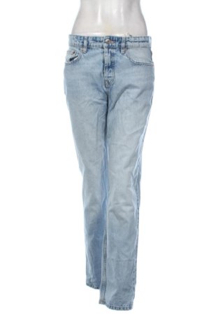 Blugi de femei Zara, Mărime M, Culoare Albastru, Preț 89,23 Lei, #137930299