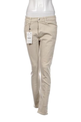 Női farmernadrág Zara, Méret M, Szín Bézs, Ár 12 766 Ft, #137933489