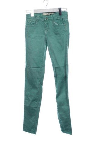 Дамски дънки Zara, Размер S, Цвят Зелен, Цена 15,00 €, #137894394