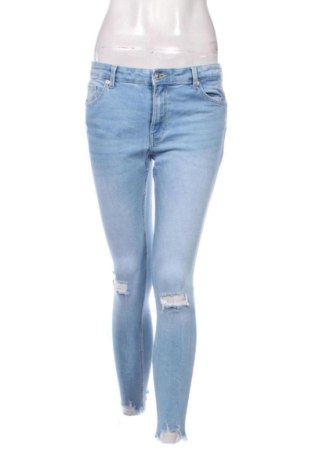 Dámské džíny  Bershka, Velikost M, Barva Modrá, Cena  340,00 Kč, #137899966