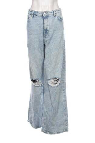 Blugi de femei Monki, Mărime XL, Culoare Albastru, Preț 62,99 Lei, #137902661