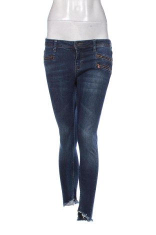 Blugi de femei Zara, Mărime M, Culoare Albastru, Preț 89,23 Lei, #137914091
