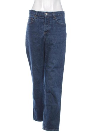 Blugi de femei Zara, Mărime L, Culoare Albastru, Preț 104,98 Lei, #137919033