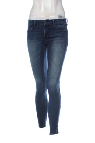 Blugi de femei Abercrombie & Fitch, Mărime M, Culoare Albastru, Preț 78,74 Lei, #137929421